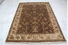 Jaipur Brown Hand Knotted 51 X 71  Area Rug 905-139978 Thumb 5