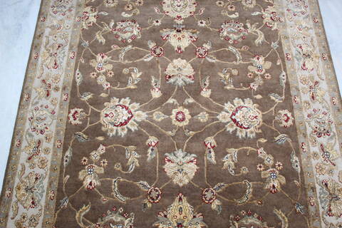 Jaipur Brown Hand Knotted 50 X 73 Area Rug 905-139979 Image 3