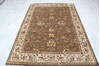 Jaipur Brown Hand Knotted 50 X 73  Area Rug 905-139979 Thumb 5