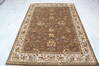 Jaipur Brown Hand Knotted 50 X 73 Area Rug 905-139979 Thumb 5