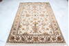 Jaipur White Hand Knotted 51 X 72 Area Rug 905-139980 Thumb 1