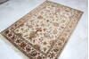 Jaipur White Hand Knotted 51 X 72  Area Rug 905-139980 Thumb 4