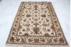 Jaipur White Hand Knotted 51 X 72  Area Rug 905-139980 Thumb 5