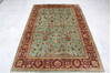 Jaipur Green Hand Knotted 410 X 71  Area Rug 905-139983 Thumb 5