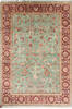 Jaipur Green Hand Knotted 410 X 71  Area Rug 905-139983 Thumb 0