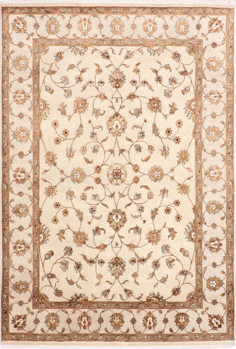 Jaipur White Hand Knotted 411 X 73 Area Rug 905-139984 Image 0