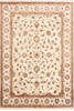 Jaipur White Hand Knotted 411 X 73  Area Rug 905-139984 Thumb 0
