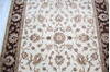 Jaipur White Hand Knotted 51 X 72  Area Rug 905-139986 Thumb 3