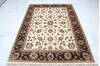 Jaipur White Hand Knotted 51 X 72  Area Rug 905-139986 Thumb 5