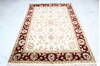 Jaipur White Hand Knotted 51 X 73  Area Rug 905-139987 Thumb 1
