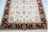Jaipur White Hand Knotted 51 X 73  Area Rug 905-139987 Thumb 2
