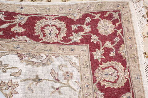 Jaipur White Hand Knotted 410 X 72 Area Rug 905-139989 Image 4