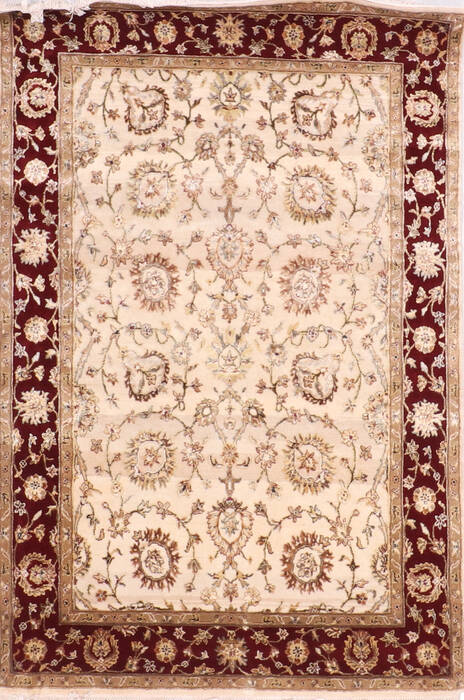 Jaipur White Hand Knotted 410 X 72 Area Rug 905-139989 Image 0