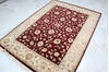 Jaipur Red Hand Knotted 52 X 71 Area Rug 905-139991 Thumb 4