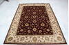 Jaipur Red Hand Knotted 52 X 71 Area Rug 905-139991 Thumb 5