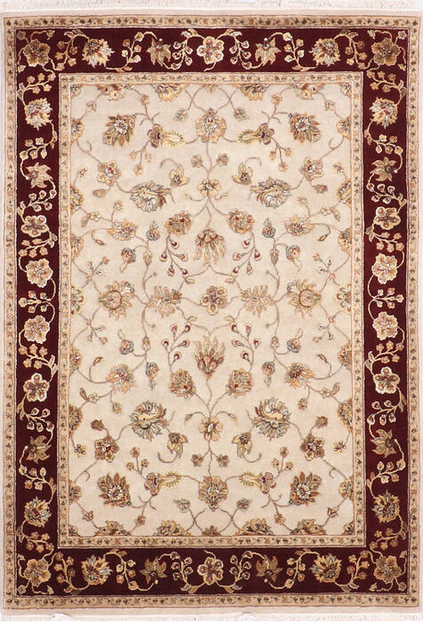 Jaipur White Hand Knotted 411 X 72 Area Rug 905-139993 Image 0