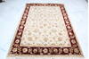 Jaipur White Hand Knotted 411 X 72  Area Rug 905-139993 Thumb 1