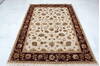 Jaipur White Hand Knotted 411 X 72  Area Rug 905-139993 Thumb 5