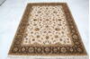 Jaipur Beige Hand Knotted 51 X 70  Area Rug 905-139994 Thumb 5