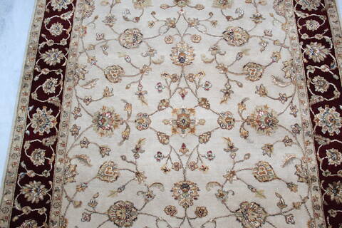 Jaipur Beige Hand Knotted 50 X 72 Area Rug 905-139995 Image 3
