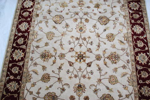 Jaipur White Hand Knotted 51 X 72 Area Rug 905-139996 Image 3