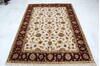 Jaipur White Hand Knotted 51 X 72 Area Rug 905-139996 Thumb 5