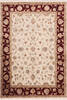 Jaipur Beige Hand Knotted 411 X 72  Area Rug 905-139998 Thumb 0