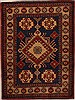 Kazak Blue Hand Knotted 36 X 48  Area Rug 251-14007 Thumb 0