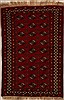 Bokhara Red Hand Knotted 36 X 50  Area Rug 251-14011 Thumb 0