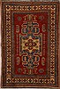Kazak Red Hand Knotted 211 X 45  Area Rug 251-14021 Thumb 0