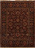 Agra Brown Hand Knotted 66 X 84  Area Rug 251-14067 Thumb 0