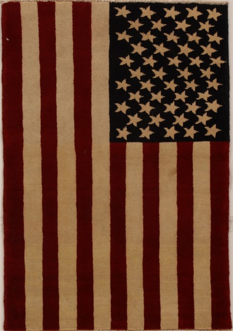 Pishavar Multicolor Hand Knotted 25 X 36  Area Rug 251-14089 Image 0