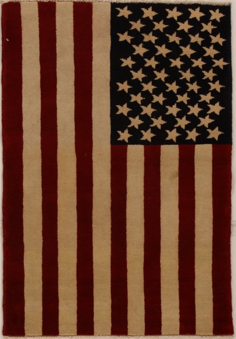 Pishavar Multicolor Hand Knotted 23 X 36  Area Rug 251-14100 Image 0