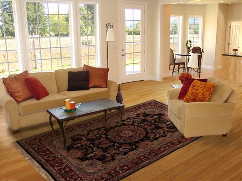 Sino-Persian Multicolor Hand Knotted 59 X 89 Area Rug 251-14126 Image 4
