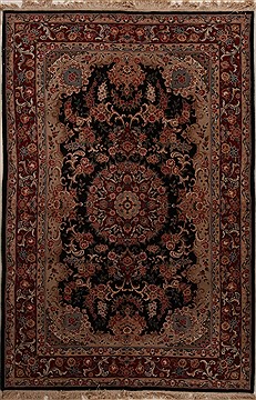 Sino-Persian Multicolor Hand Knotted 5'9" X 8'9"  Area Rug 251-14126