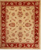 Pishavar Beige Square Hand Knotted 610 X 83  Area Rug 251-14139 Thumb 0