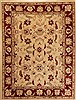 Pishavar Beige Hand Knotted 59 X 76  Area Rug 251-14147 Thumb 0