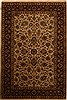 Kashan Beige Hand Knotted 60 X 811 Area Rug 251-14157 Thumb 0