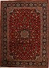 Kashan Red Hand Knotted 92 X 129  Area Rug 251-14164 Thumb 0