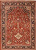 Yazd Red Hand Knotted 83 X 115  Area Rug 251-14167 Thumb 0