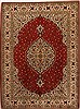 Tabriz Red Hand Knotted 82 X 110  Area Rug 251-14168 Thumb 0