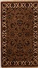 Agra Beige Hand Knotted 30 X 51  Area Rug 251-14191 Thumb 0