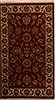 Agra Red Hand Knotted 211 X 51 Area Rug 251-14193 Thumb 0
