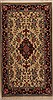 Isfahan Beige Hand Knotted 30 X 57  Area Rug 251-14197 Thumb 0