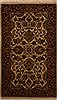 Agra Beige Hand Knotted 31 X 51  Area Rug 251-14200 Thumb 0