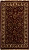 Agra Red Hand Knotted 30 X 411  Area Rug 251-14217 Thumb 0