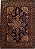 Kerman Black Hand Knotted 87 X 1110  Area Rug 251-14219 Thumb 0