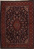 Sarouk Blue Hand Knotted 810 X 125 Area Rug 251-14220 Thumb 0