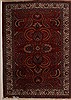 Sarouk Red Hand Knotted 82 X 118  Area Rug 251-14223 Thumb 0