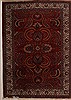 Sarouk Red Hand Knotted 82 X 118  Area Rug 251-14223 Thumb 0